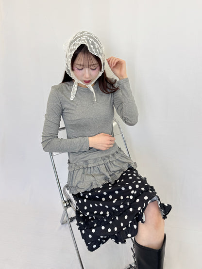 【Official限定価格】フリルロンT