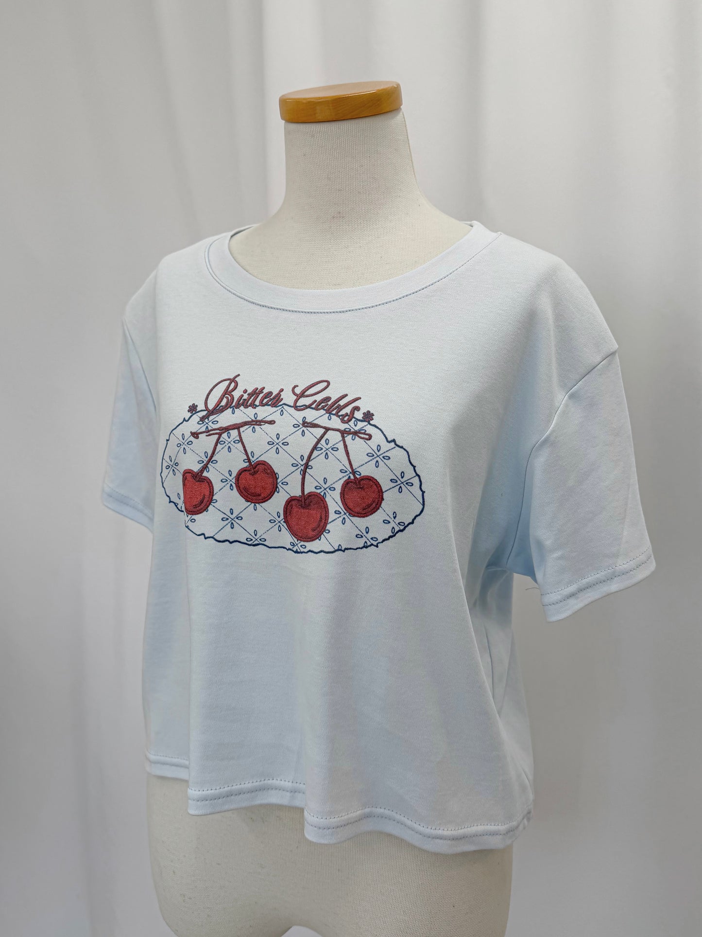 チェリークロップドTシャツ