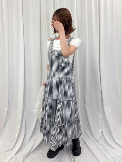 【Official限定価格】ギンガムチェックワンピース