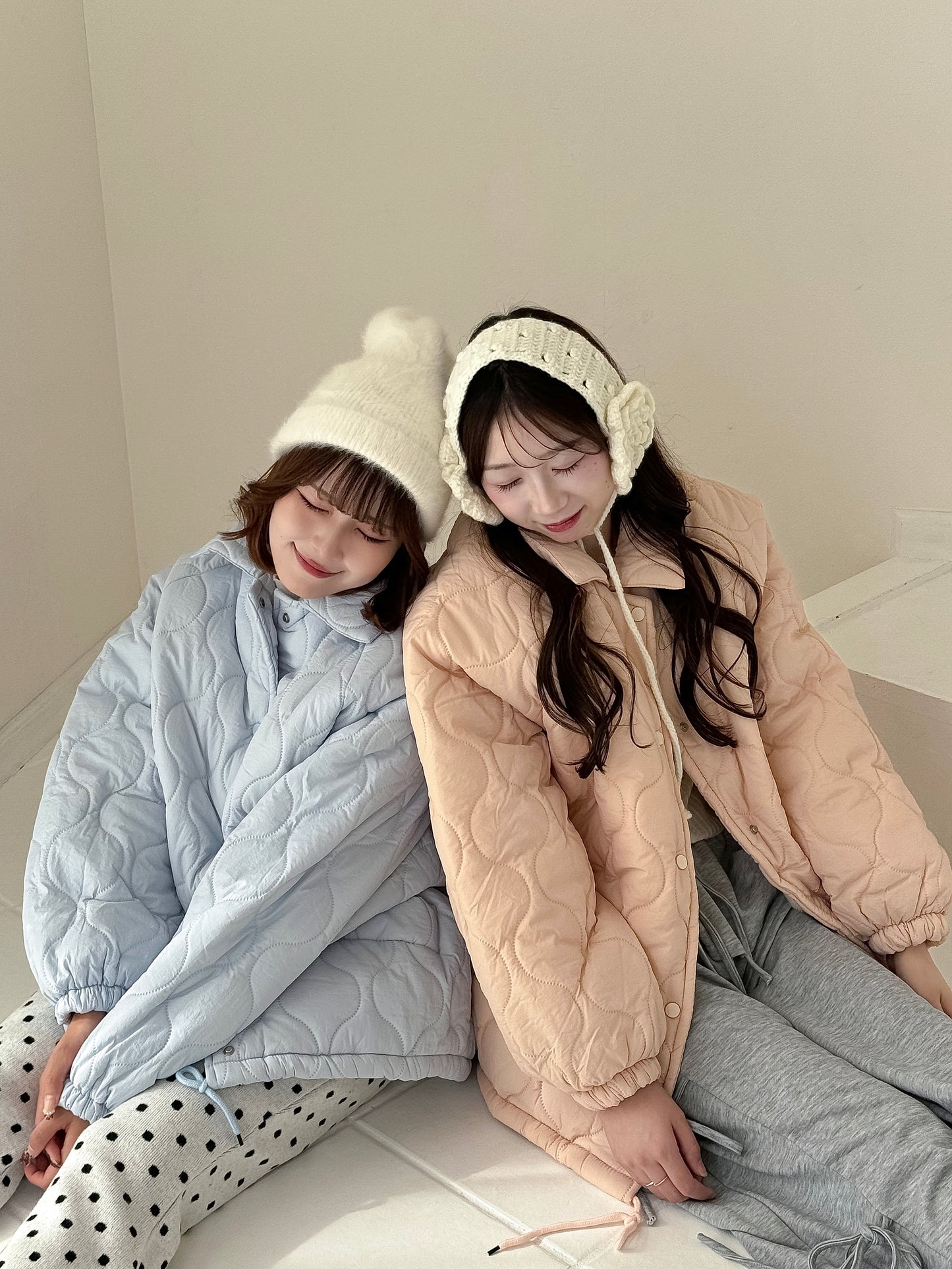 裏地ボア中綿ジャケット