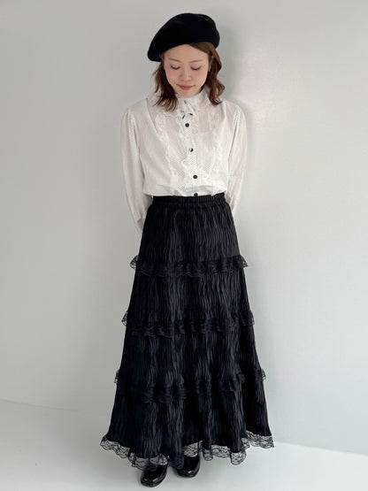 【Official限定】レースベロアスカート