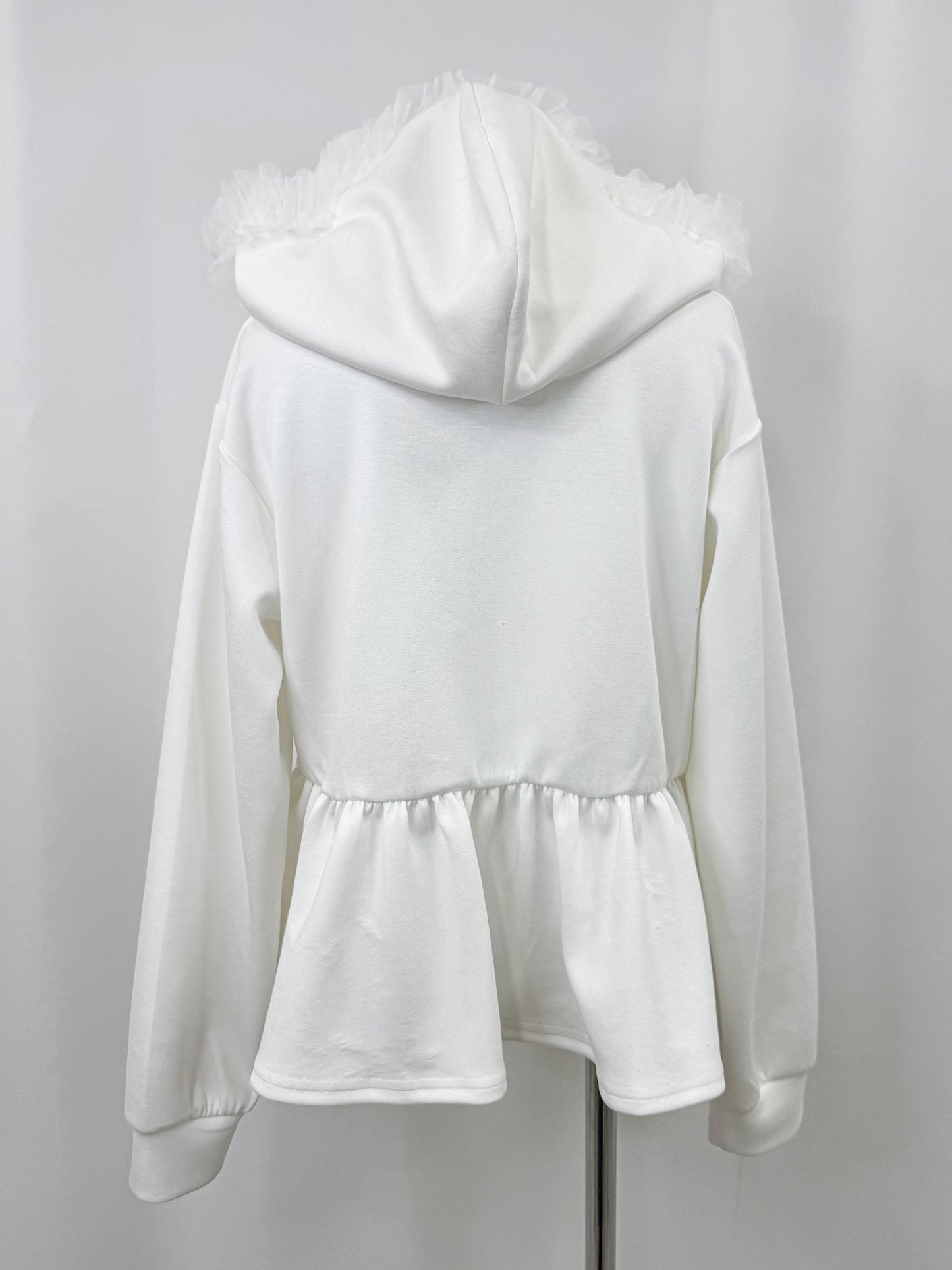 【Official限定価格】ペプラムスエットパーカー