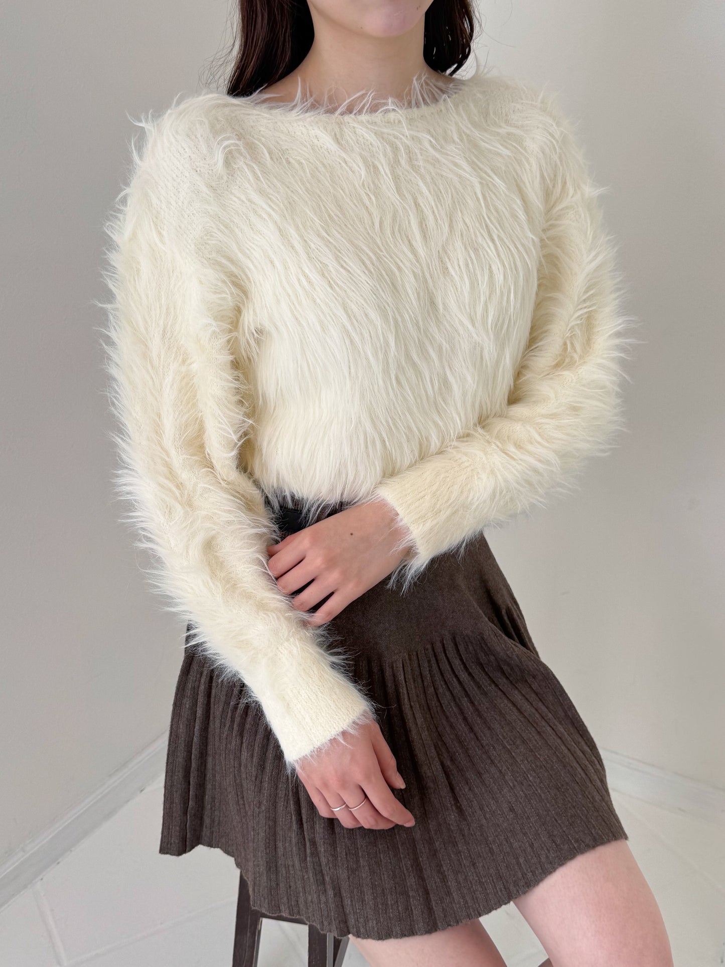 【Official限定価格】シャギーニット