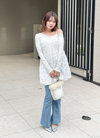 ローズキャミワンピース