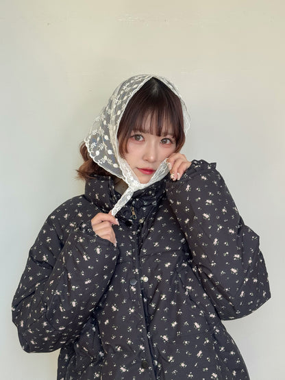 小花柄ブルゾン