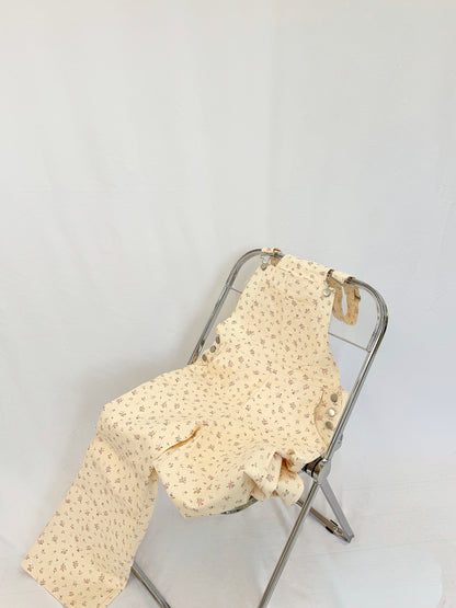 【Official限定】小花柄オーバーオール