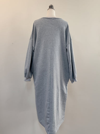 【Official限定価格】裏起毛スエットロングワンピース