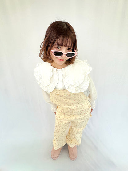 【Official限定】小花柄オーバーオール