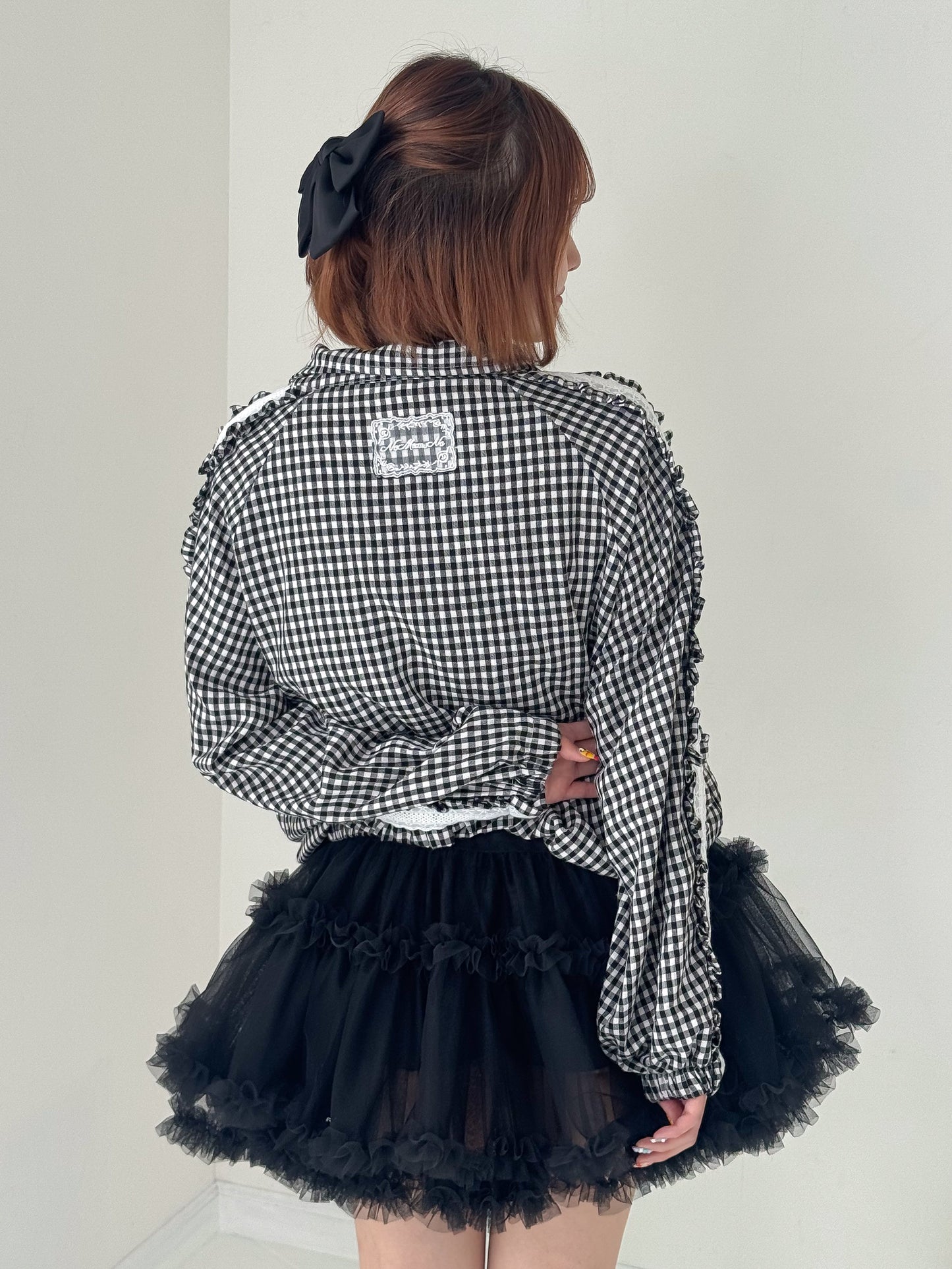 【Official限定価格】レースフリルブルゾン
