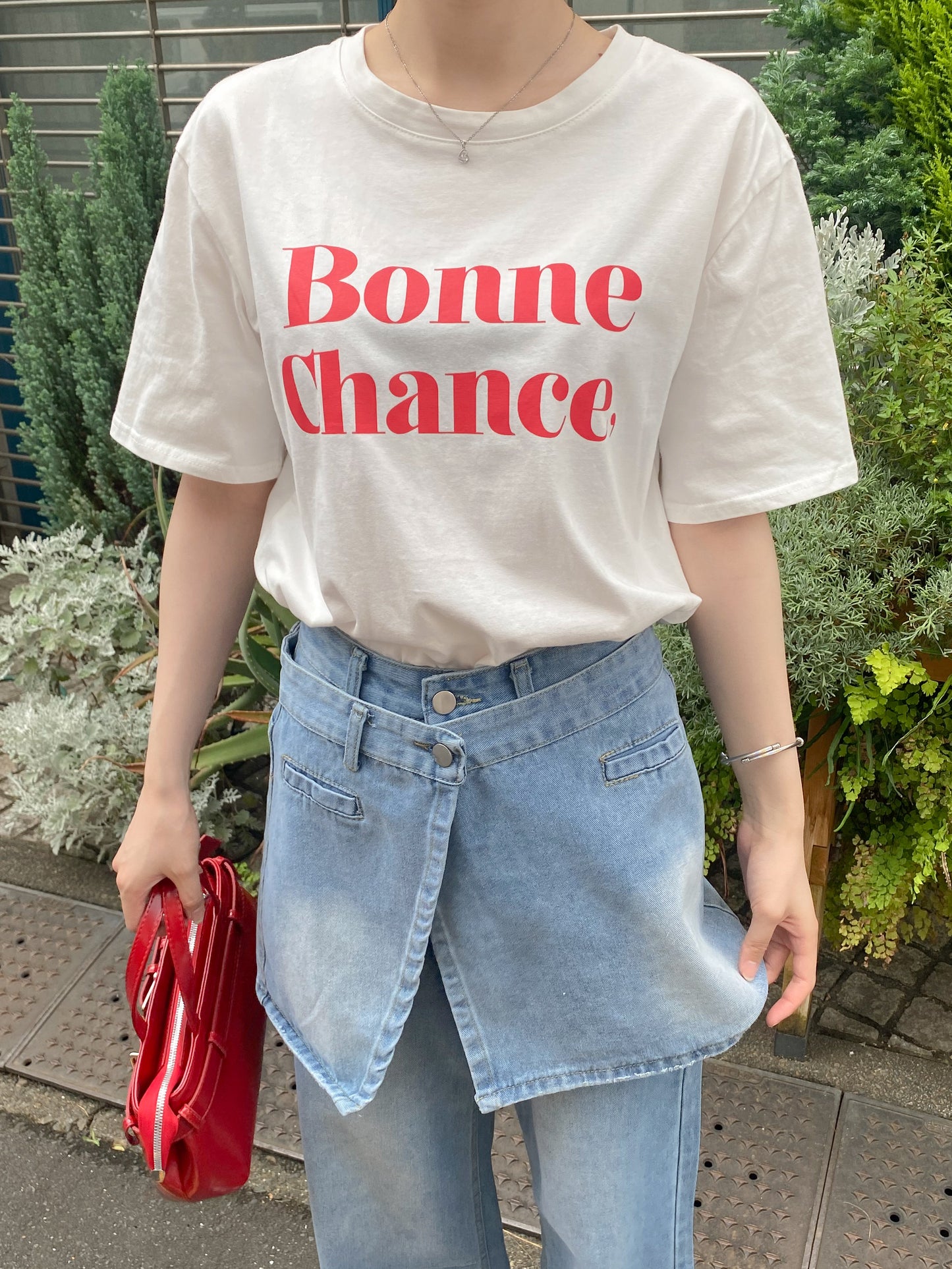 レタリングTシャツ