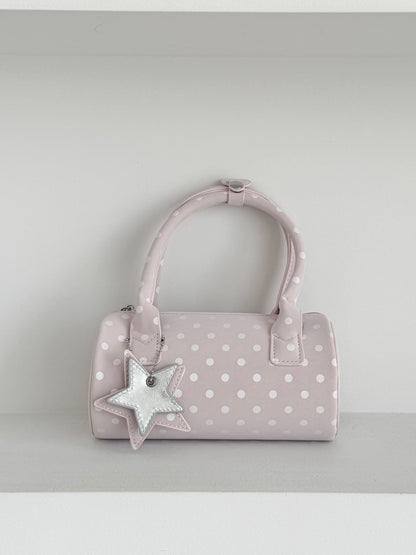 星チャーム付きドットミニBAG