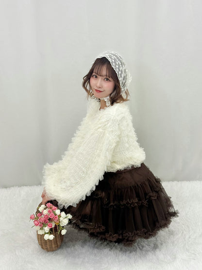 ボリュームミニチュールスカート