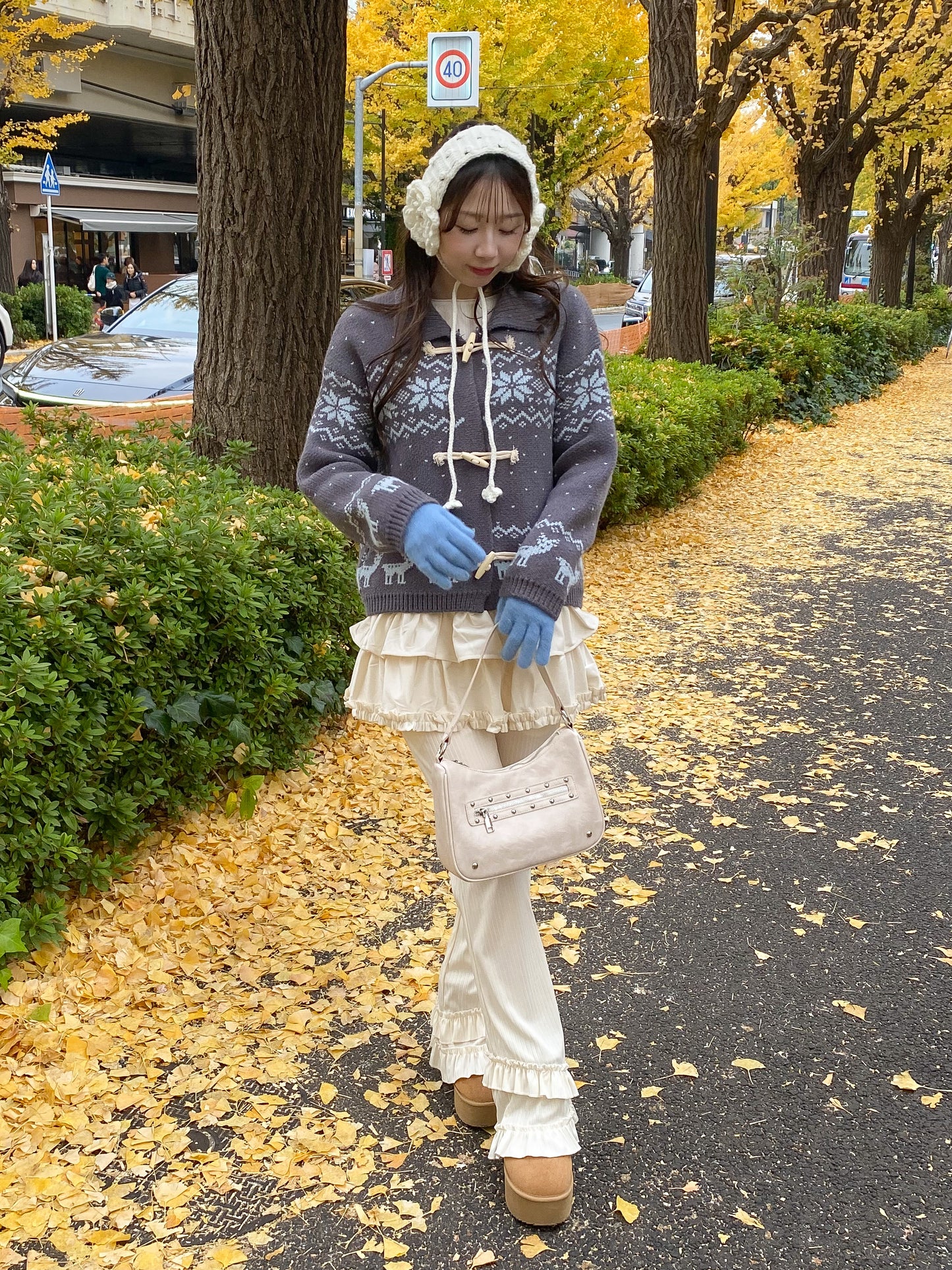 【Official限定】ノルディックジャガードカーディガン