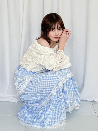 【Official限定価格】2wayキャンブリックブラウス