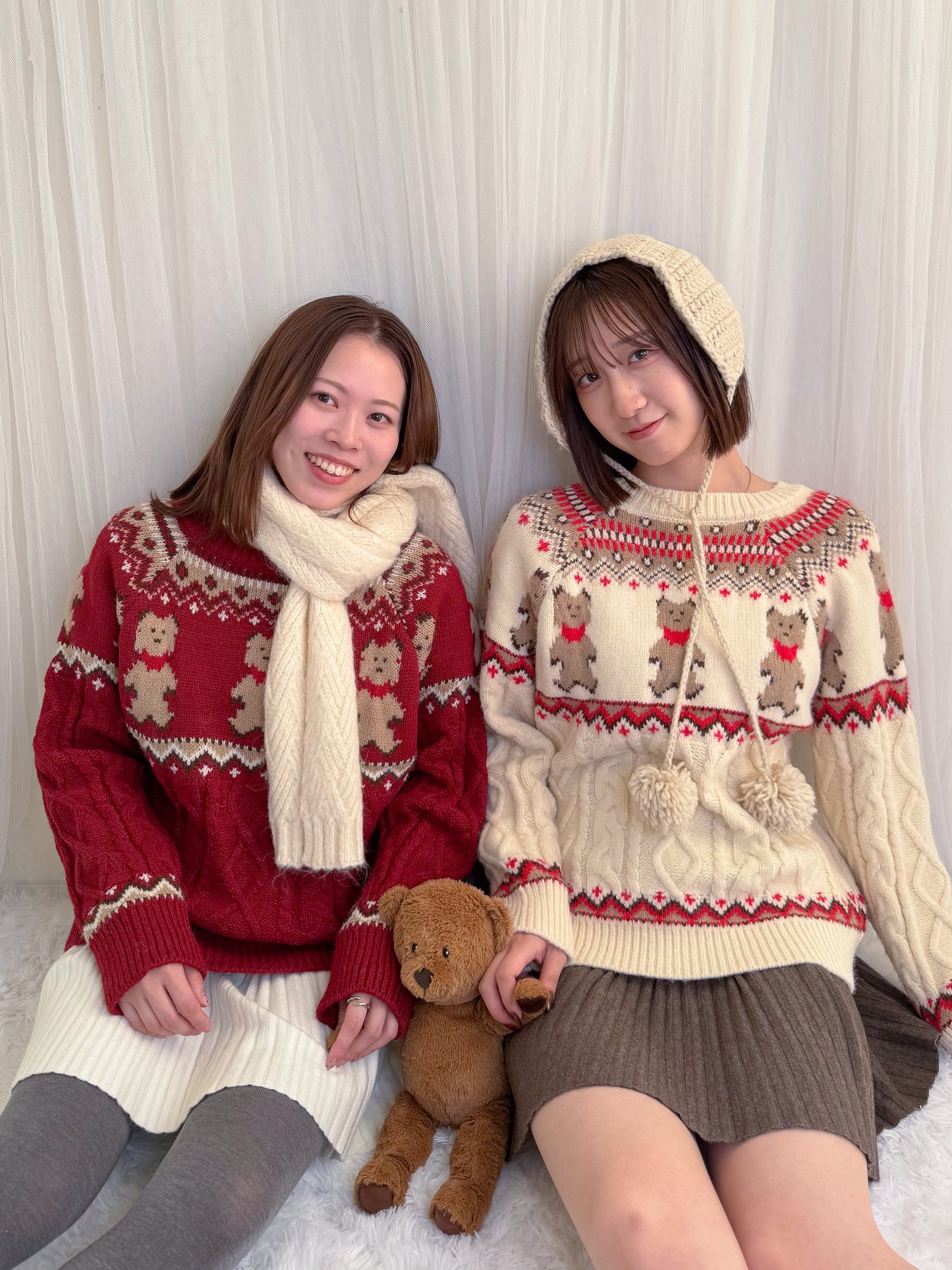 【Official限定】アニマルジャガードニット