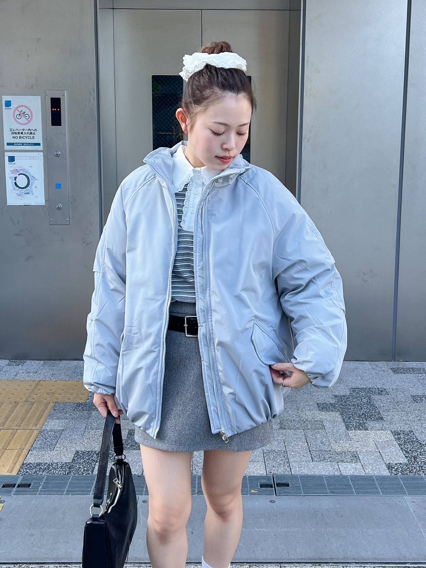 【Official限定】中綿入りオーバーサイズMA-1