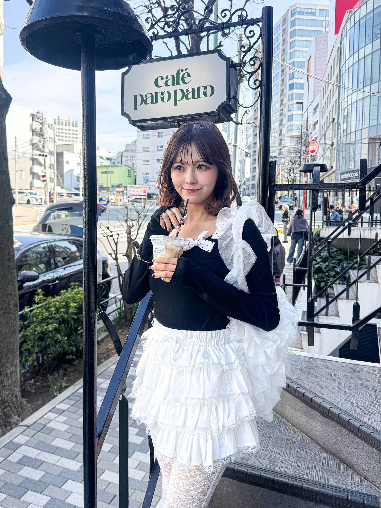 【Official限定価格】コットンティアードレーススカート