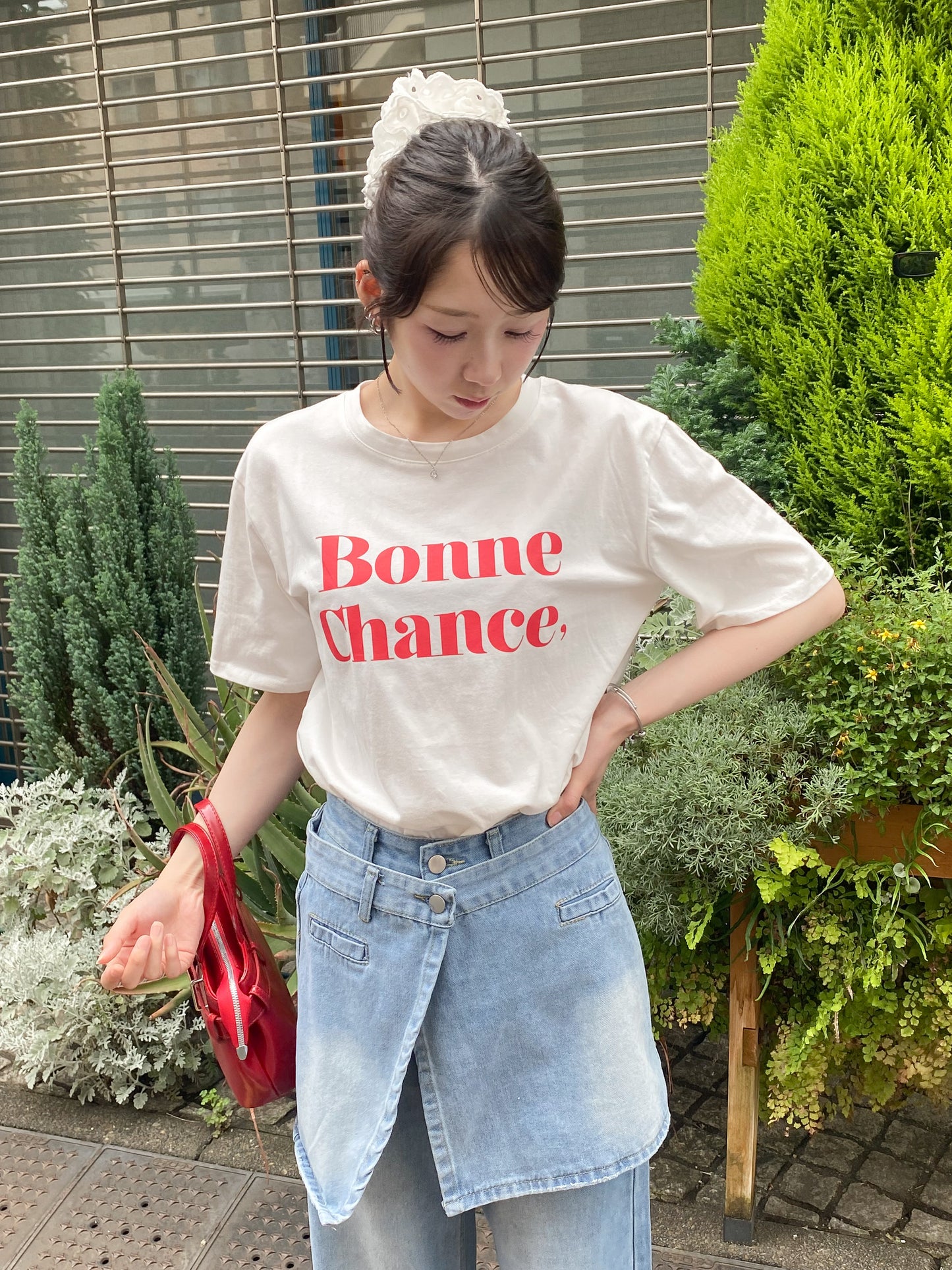 レタリングTシャツ