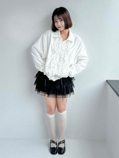 【Official限定価格】フリルブルゾン