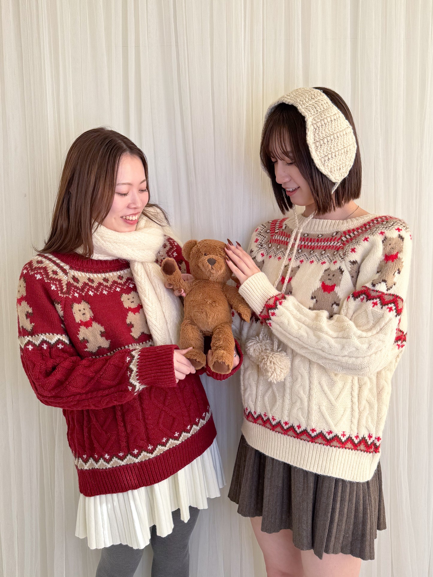 【Official限定】アニマルジャガードニット