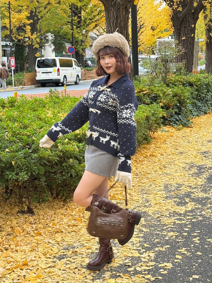 【Official限定】ノルディックジャガードカーディガン