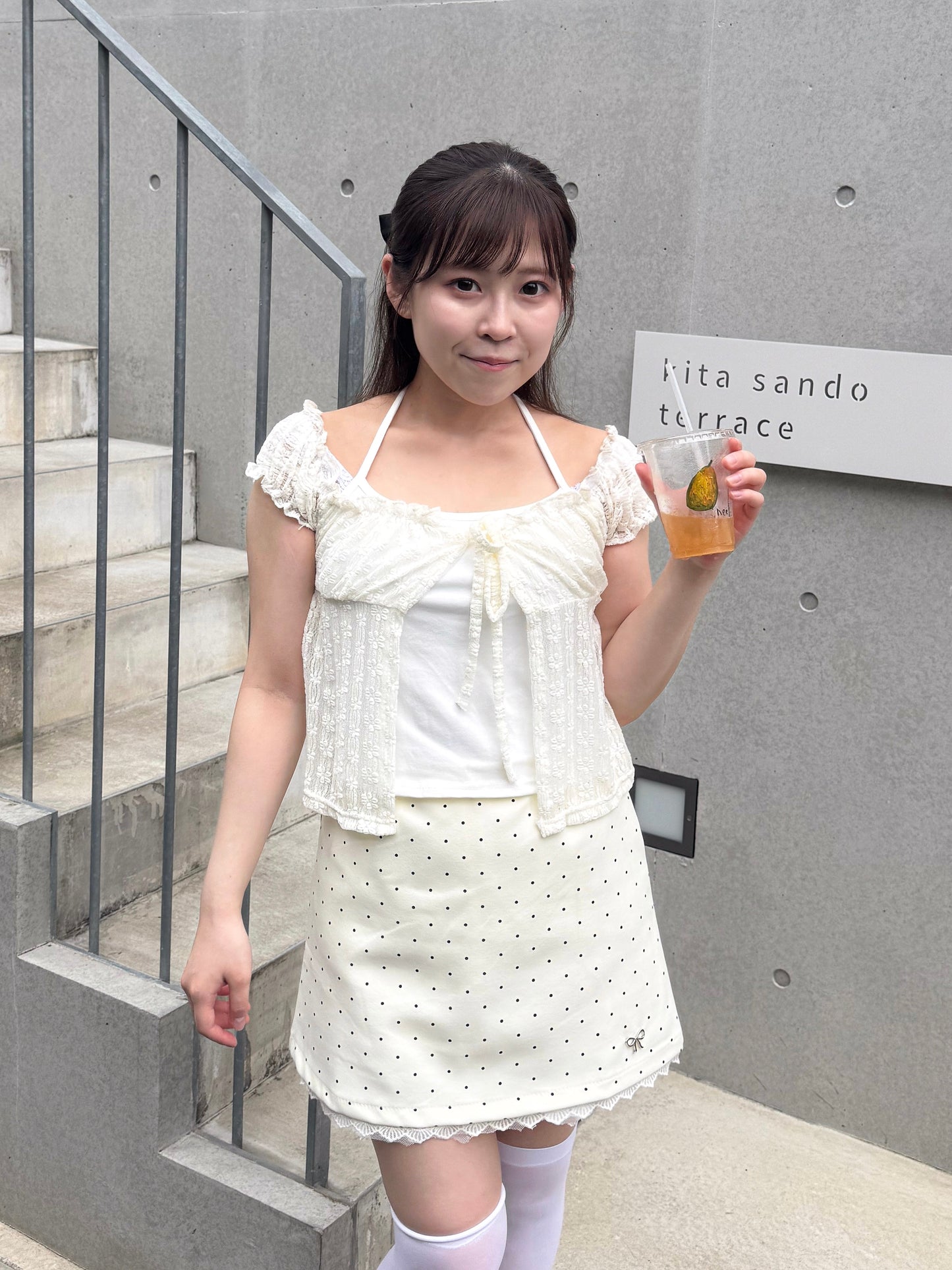 レースアンサンブルトップス