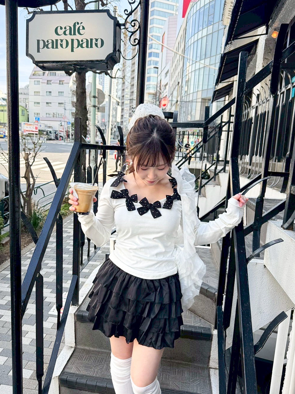 ドットリボンロンT