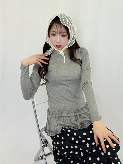 【Official限定価格】フリルロンT