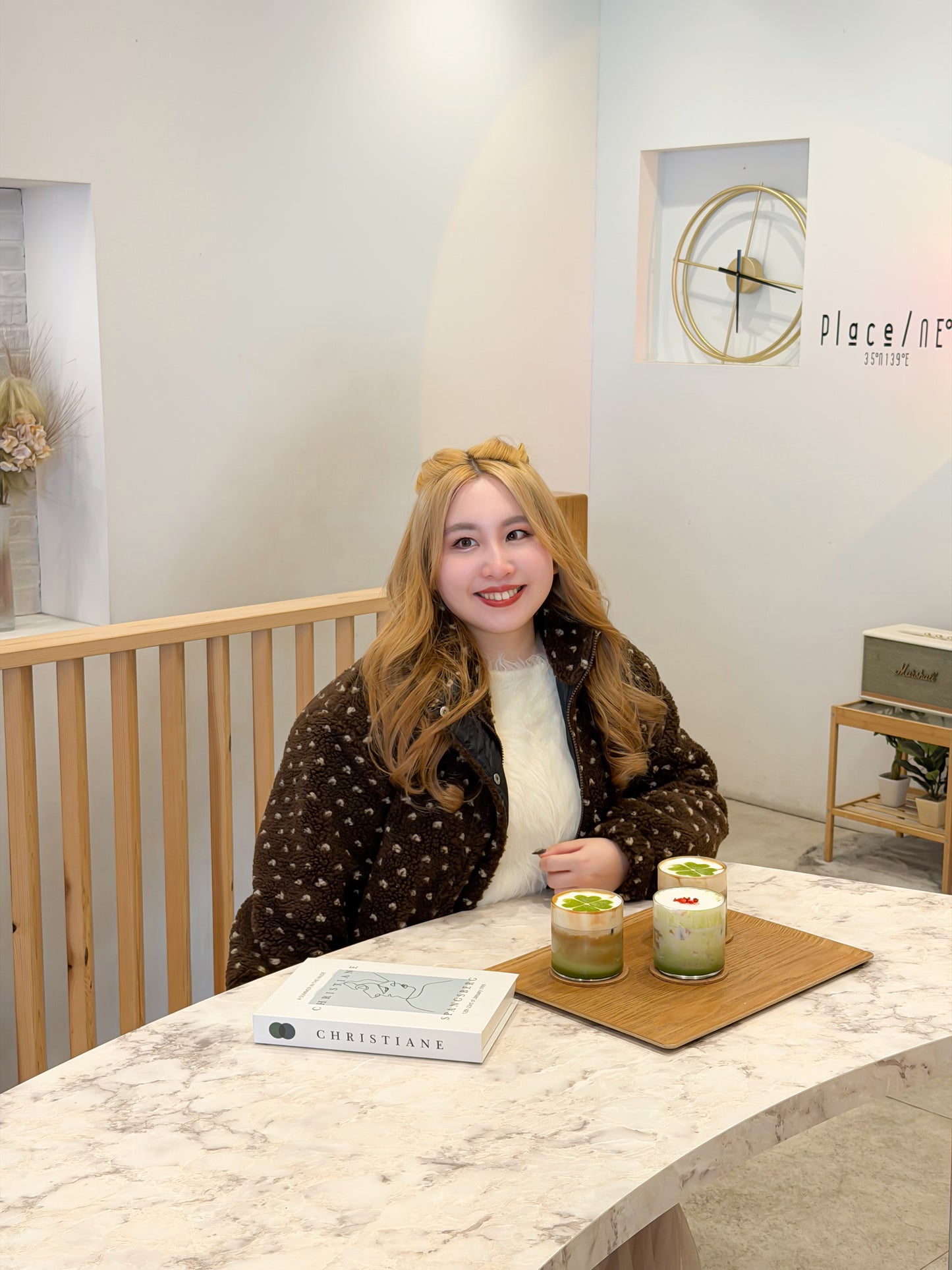 ハートドットボアブルゾン