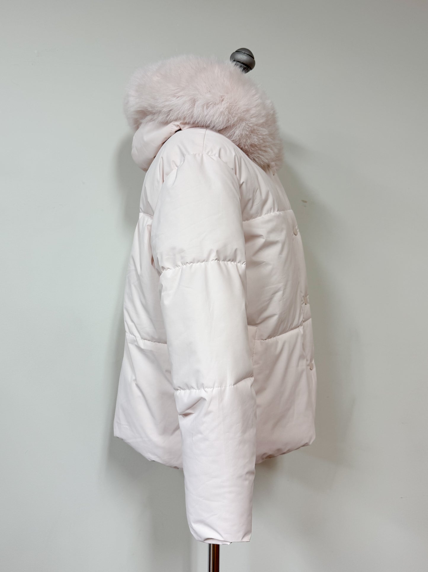 【Official限定価格】ファー付きショートパフブルゾン