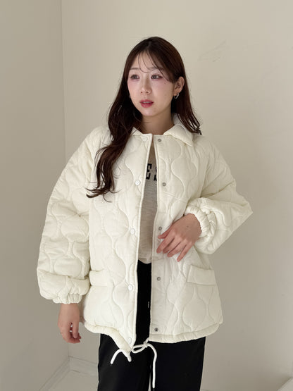 裏地ボア中綿ジャケット