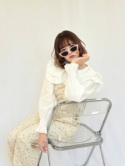 【Official限定】ダブルカラーブラウス