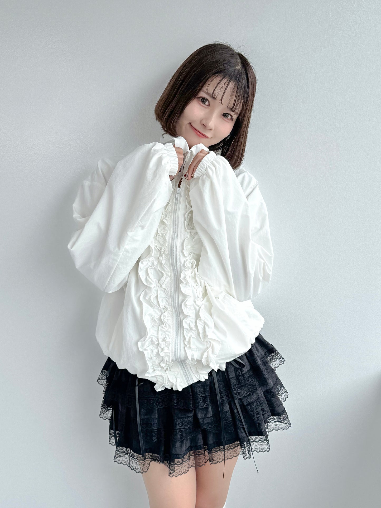【Official限定価格】フリルブルゾン