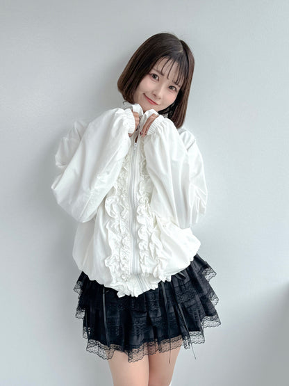 【Official限定価格】フリルブルゾン