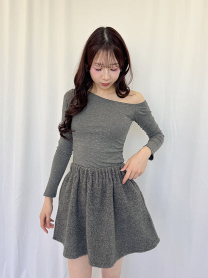 【Official限定価格】フリースフレアスカート