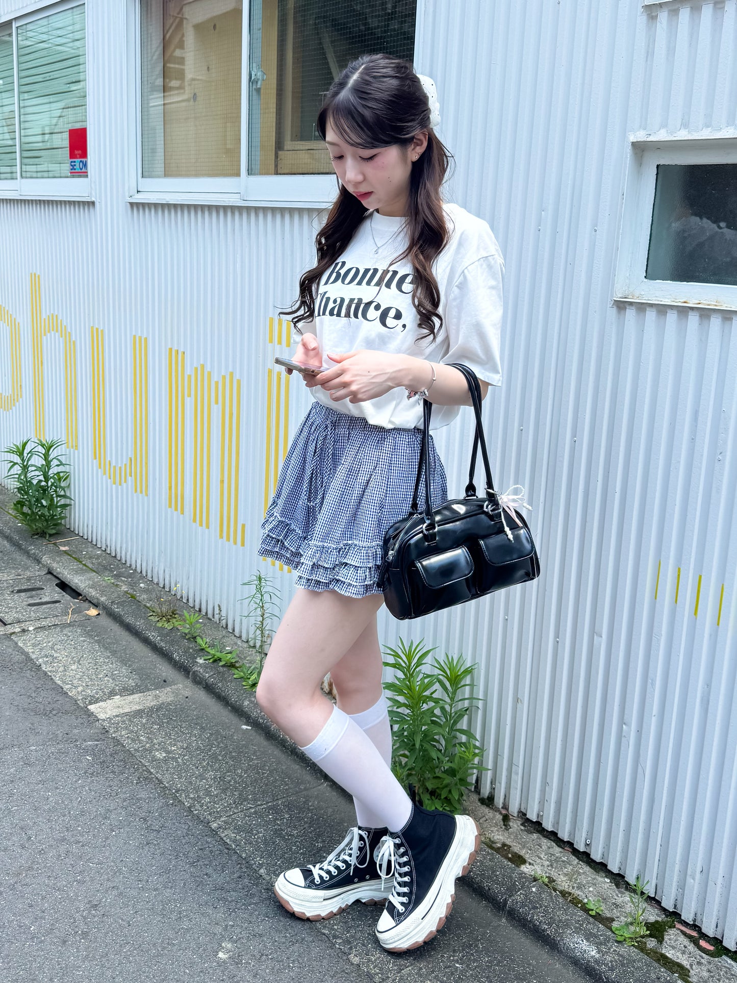 レタリングTシャツ