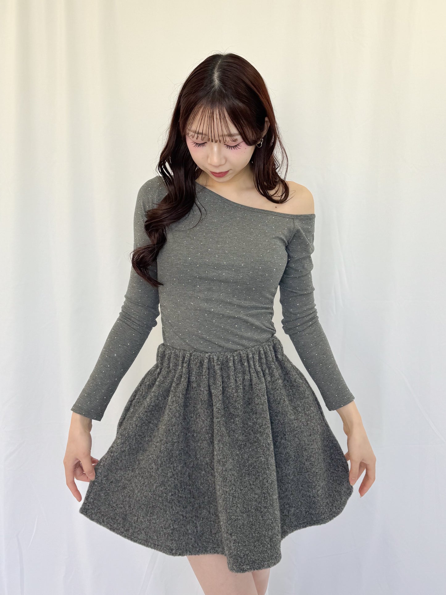 【Official限定価格】フリースフレアスカート