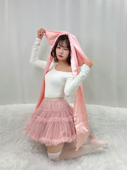 ボリュームミニチュールスカート