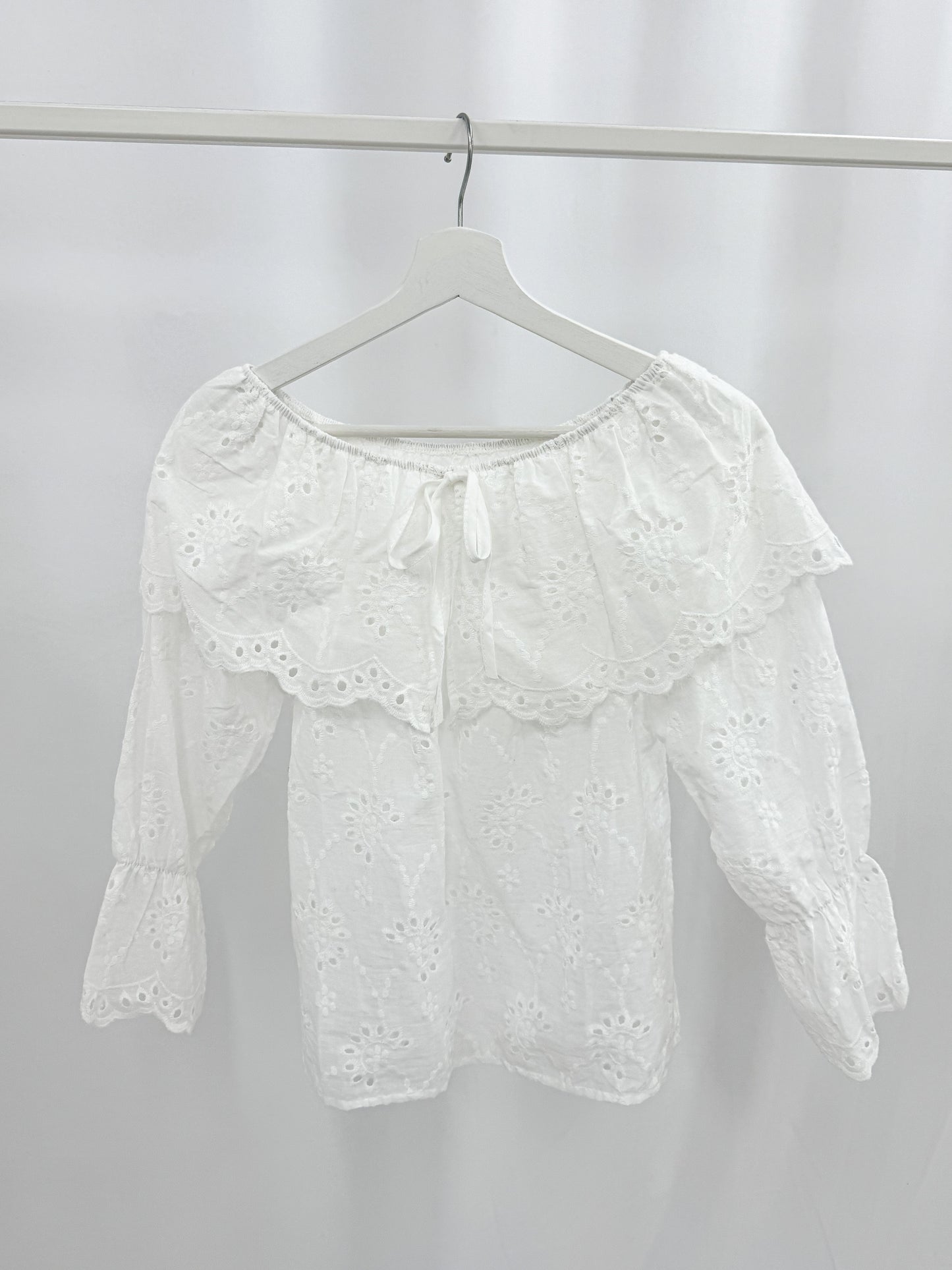 【Official限定価格】2wayキャンブリックブラウス