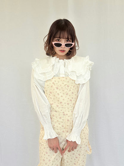 【Official限定】小花柄オーバーオール