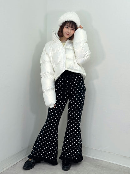 ドットニットパンツ