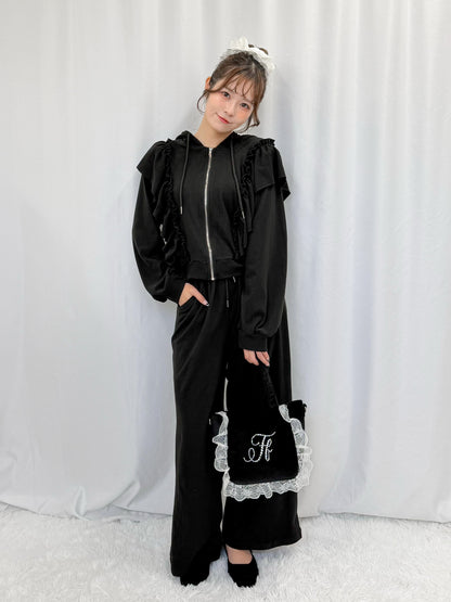 フリースフリルセットアップ