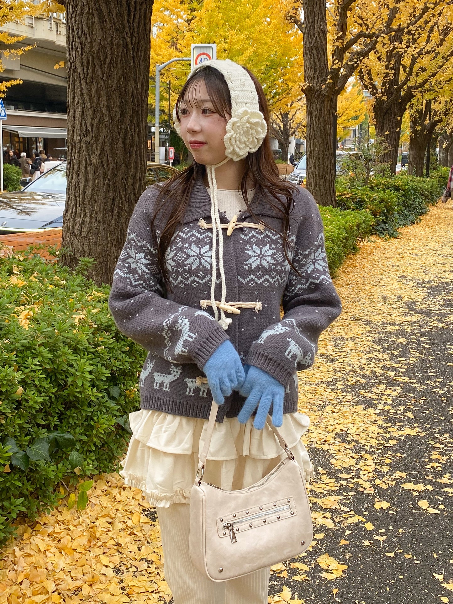 【Official限定】ノルディックジャガードカーディガン