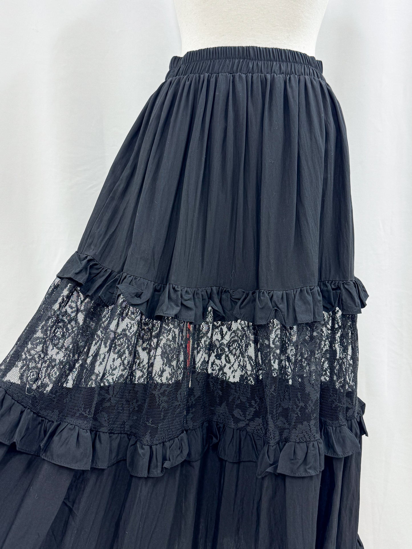 【Official限定】レースパッチワークスカート