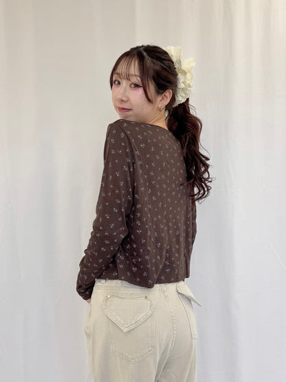 【Official限定】花柄アンサンブルカーディガン