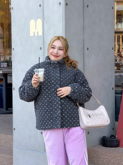 ハートドットボアブルゾン