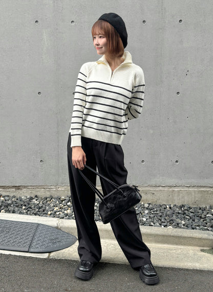 【Official限定価格】タックワイドパンツ