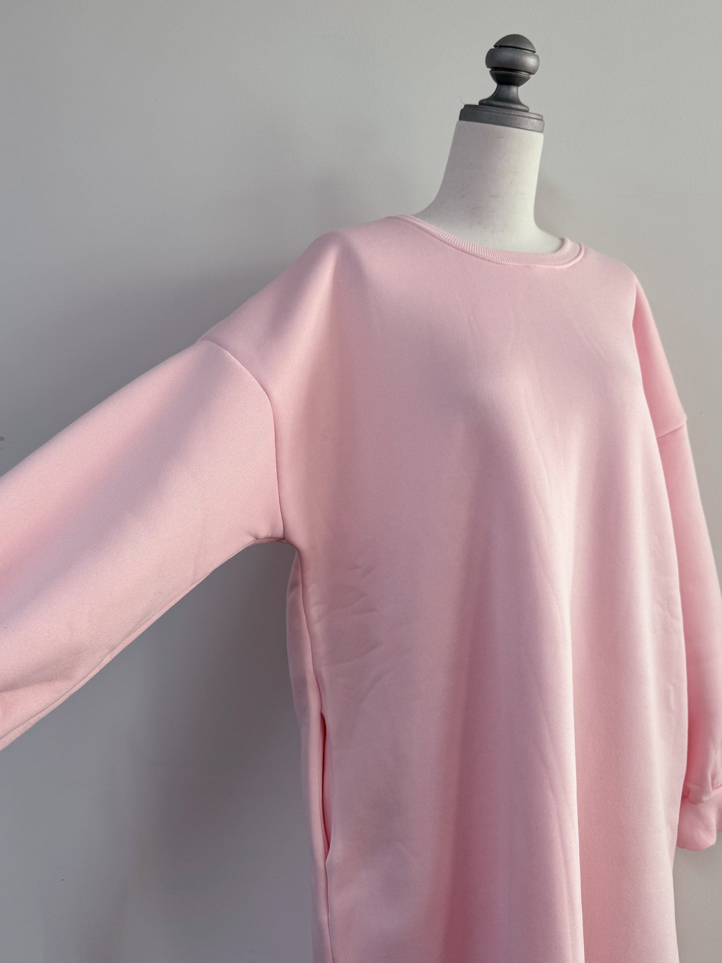 【Official限定価格】裏起毛スエットロングワンピース