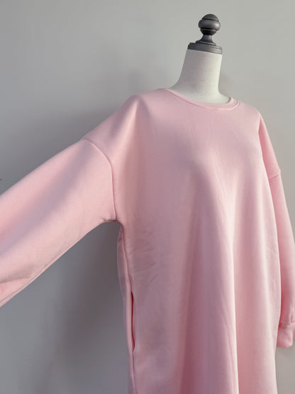 【Official限定価格】裏起毛スエットロングワンピース