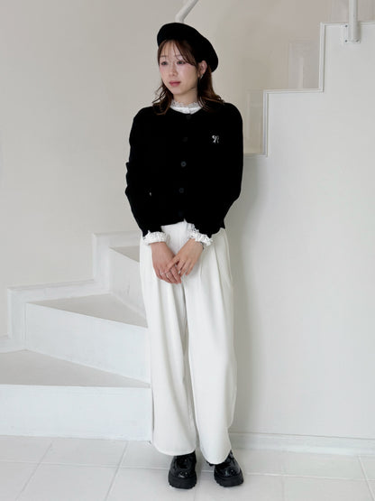 【Official限定価格】タックワイドパンツ
